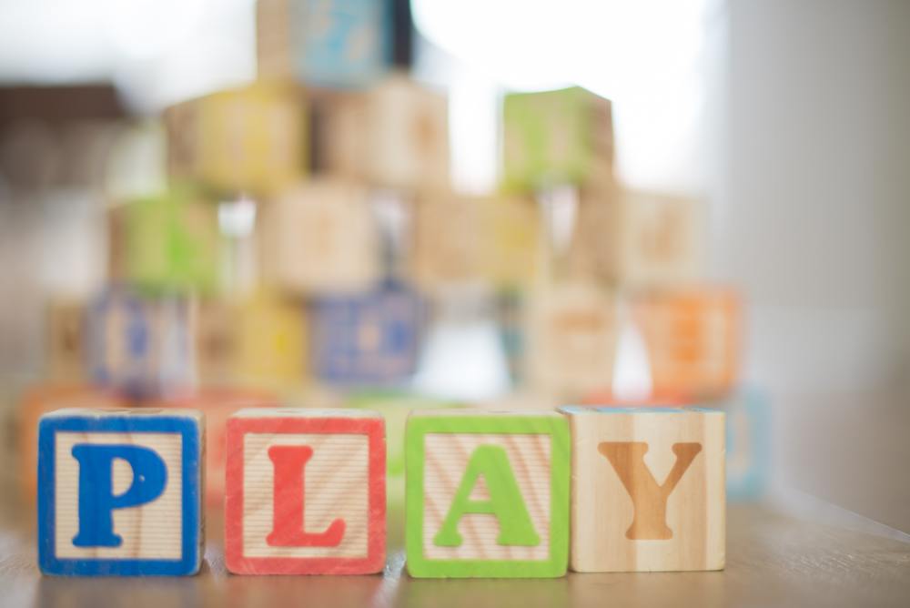 Play alphabet blocks